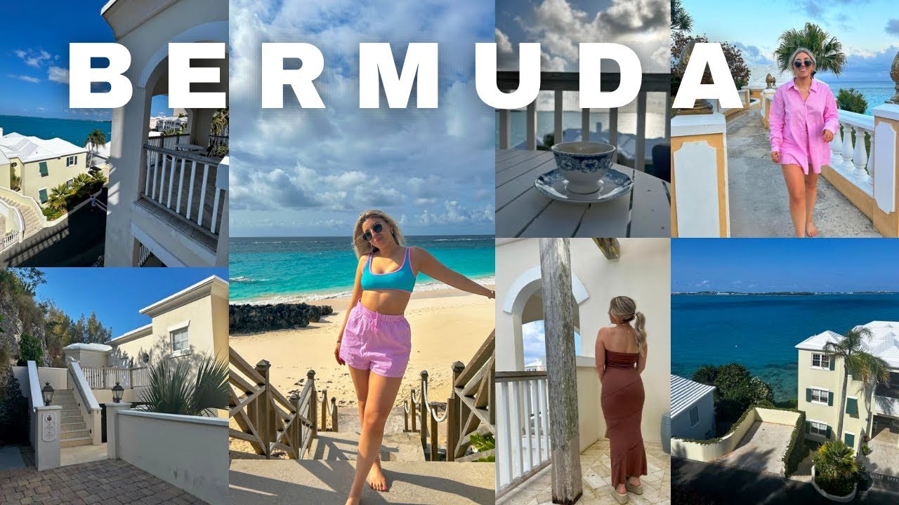 BERMUDA ISLAND TRAVEL VLOG: Luxury Hotel Rosewood, Elbow Beach & more