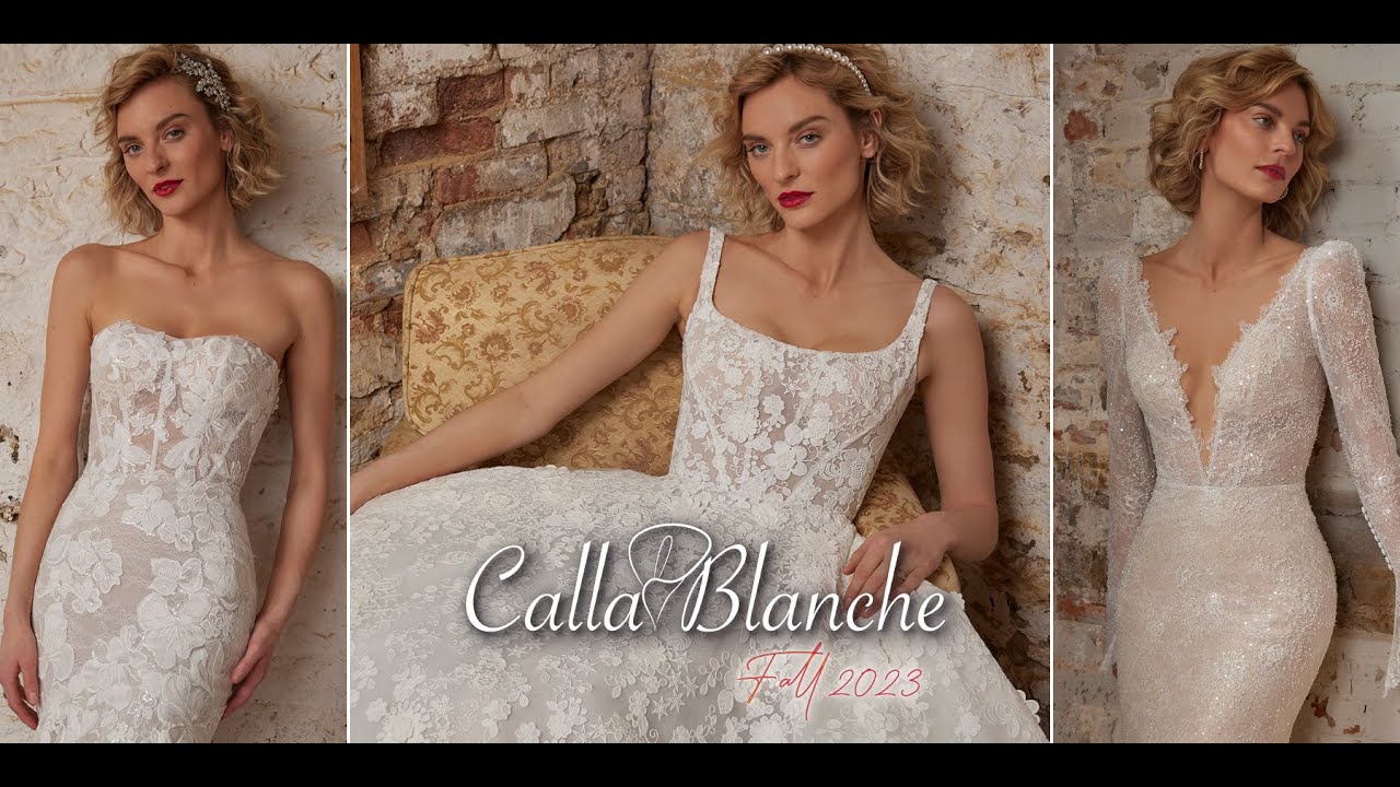 Best of Calla Blanche wedding dresess 2024 collection