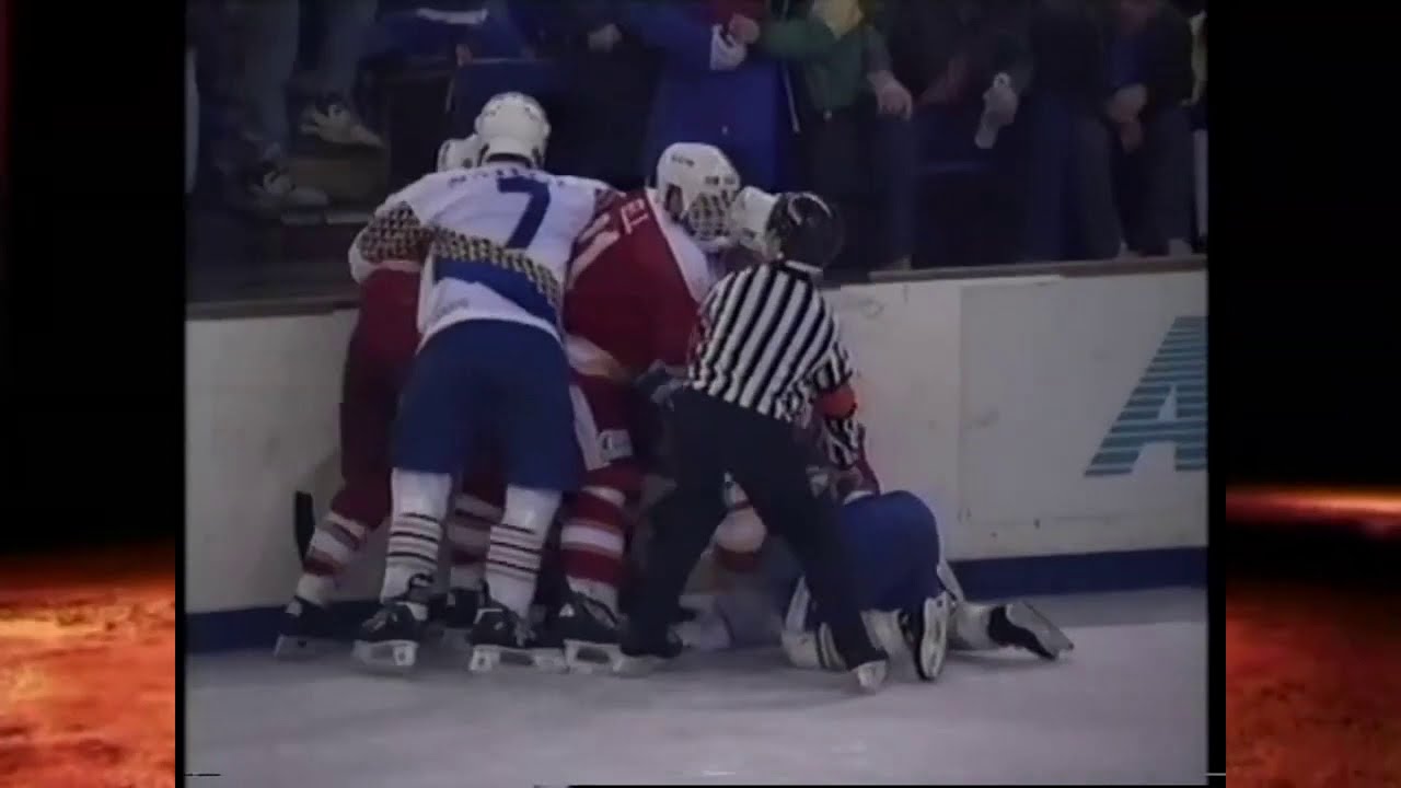 Durham Wasps vs Billingham Bombers (Tim Cranston vs Glen Ramsay) BHL fights 1991-92