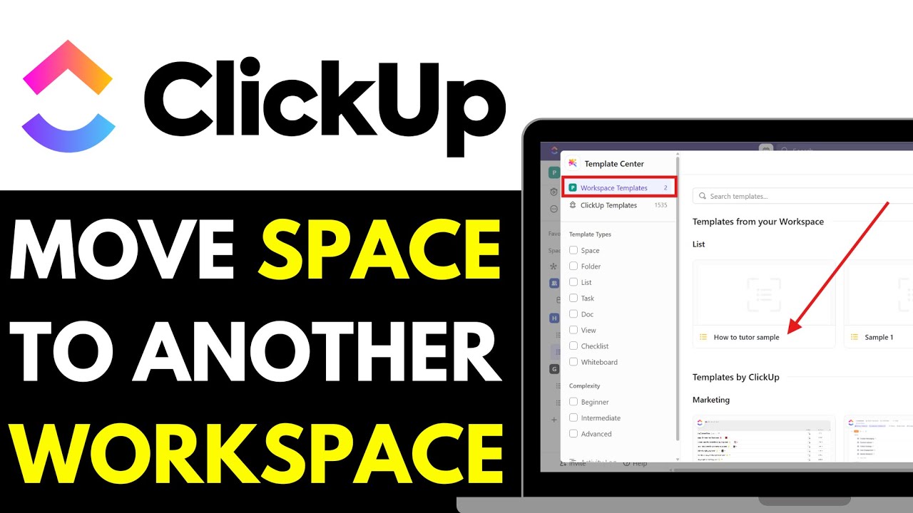 How To Move ClickUp Space To Another Workspace 2025 (Step-by-Step-Guide)