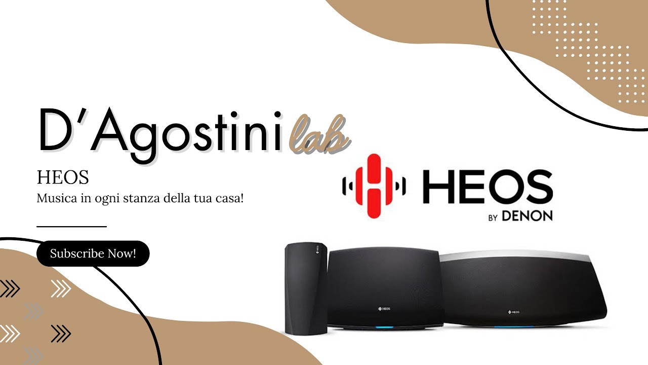 HEOS: Musica in ogni stanza della tua casa!
