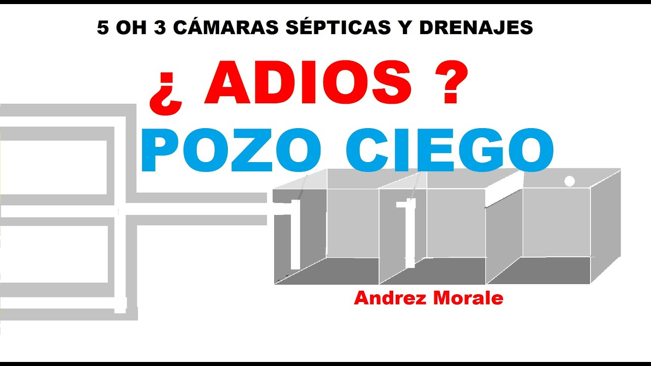5 OH 3 CÁMARAS SÉPTICAS Y SISTEMA DE DRENAJE