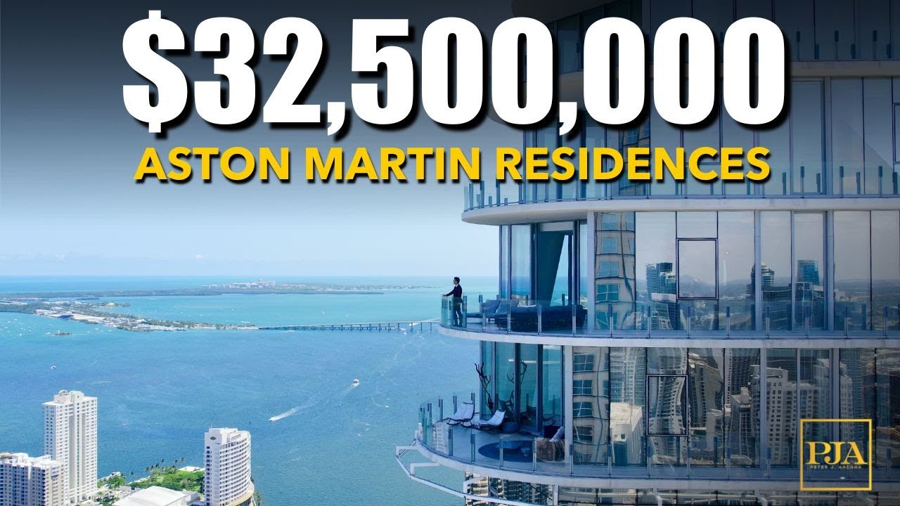Aston Martin Residences Miami | $32 Million Dollar | Miami Penthouse | Peter J Ancona