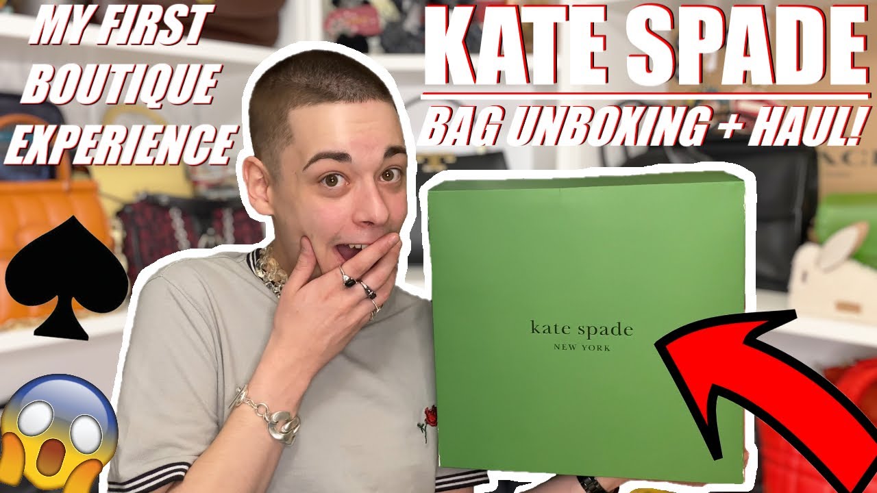 My FIRST Kate Spade BOUTIQUE Unboxing AND Haul? 60% OFF BRAND NEW DESIGNS?!