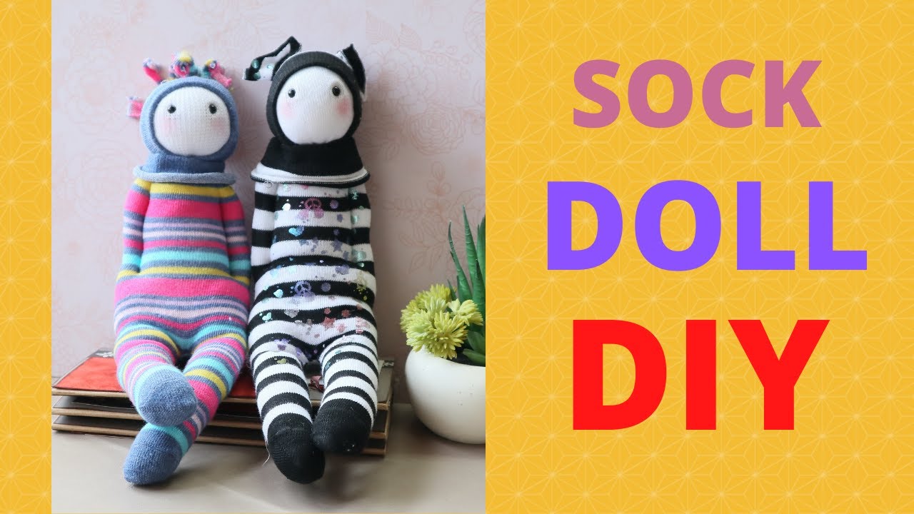 SOCK DOLL DIY - EASY DOLL SEWING CRAFTS