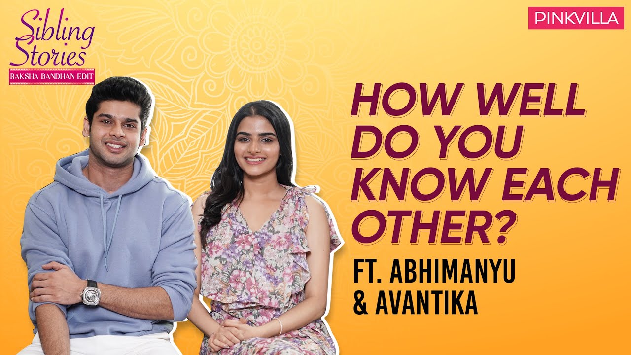 Bhagyashree’s children Abhimanyu & Avantika Dassani on their sibling bond | Pinkvilla