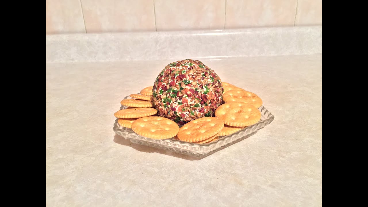 Botana de Queso Filadelfia con Nuez y Tocino