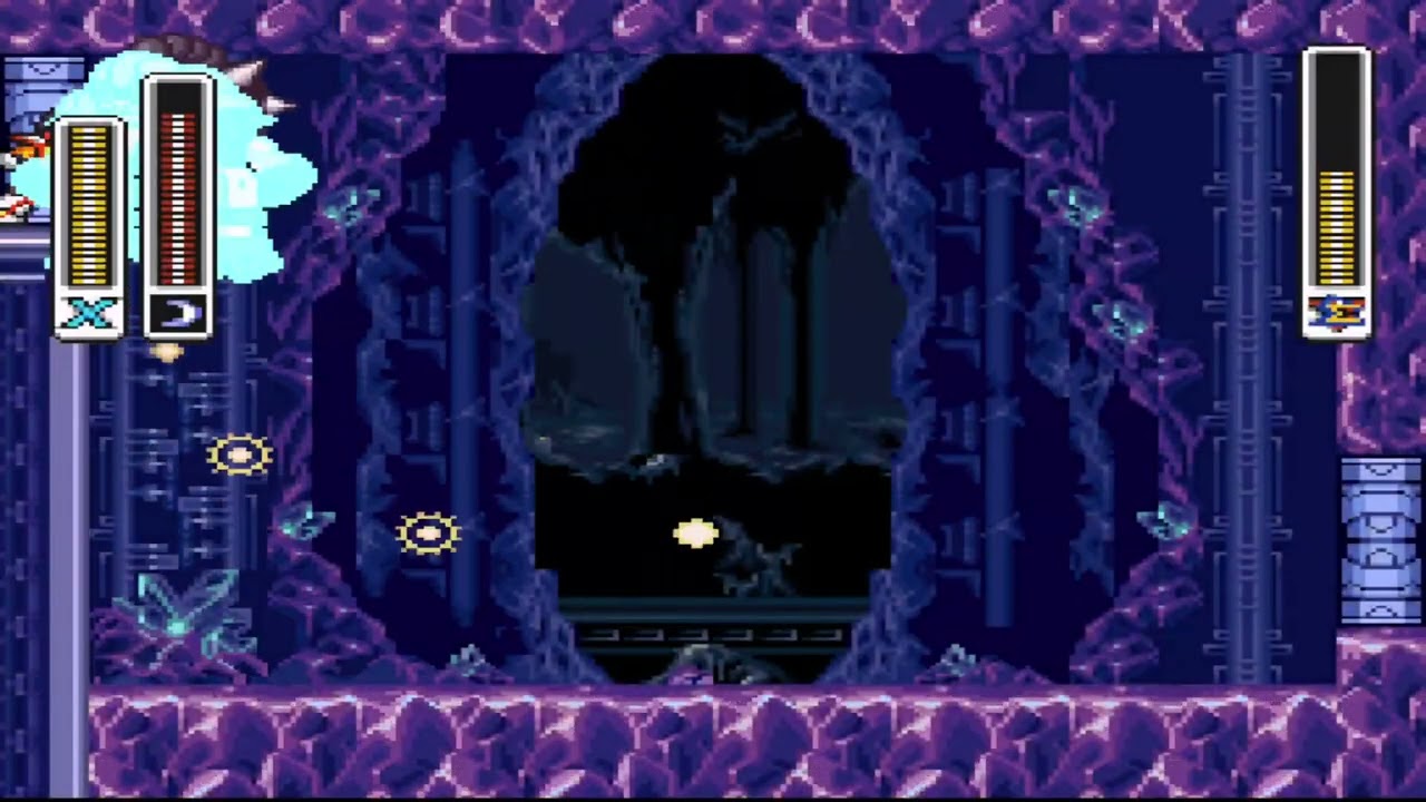 [최초 발견]록맨X2 체인+버너+기가 크러시를 이용해 바이올렌 1차전 쉽게 잡기 | 메가맨X2 ROCKMANX2 ロックマンX2 MEGA MAN X2 게임 game 고전게임