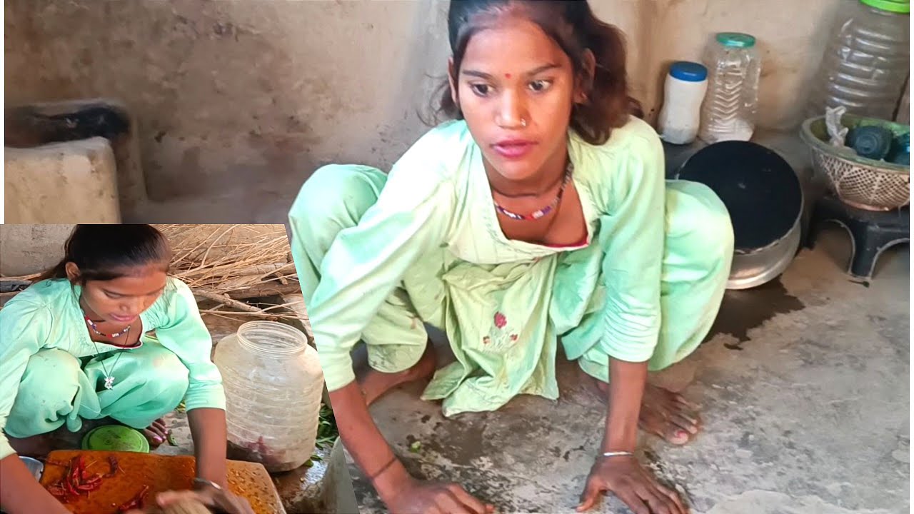 दोस्तों मैंने बनाई तोरई की सब्जी और स्वादिष्ट मकई रोटी  Punam Kumari Cooking