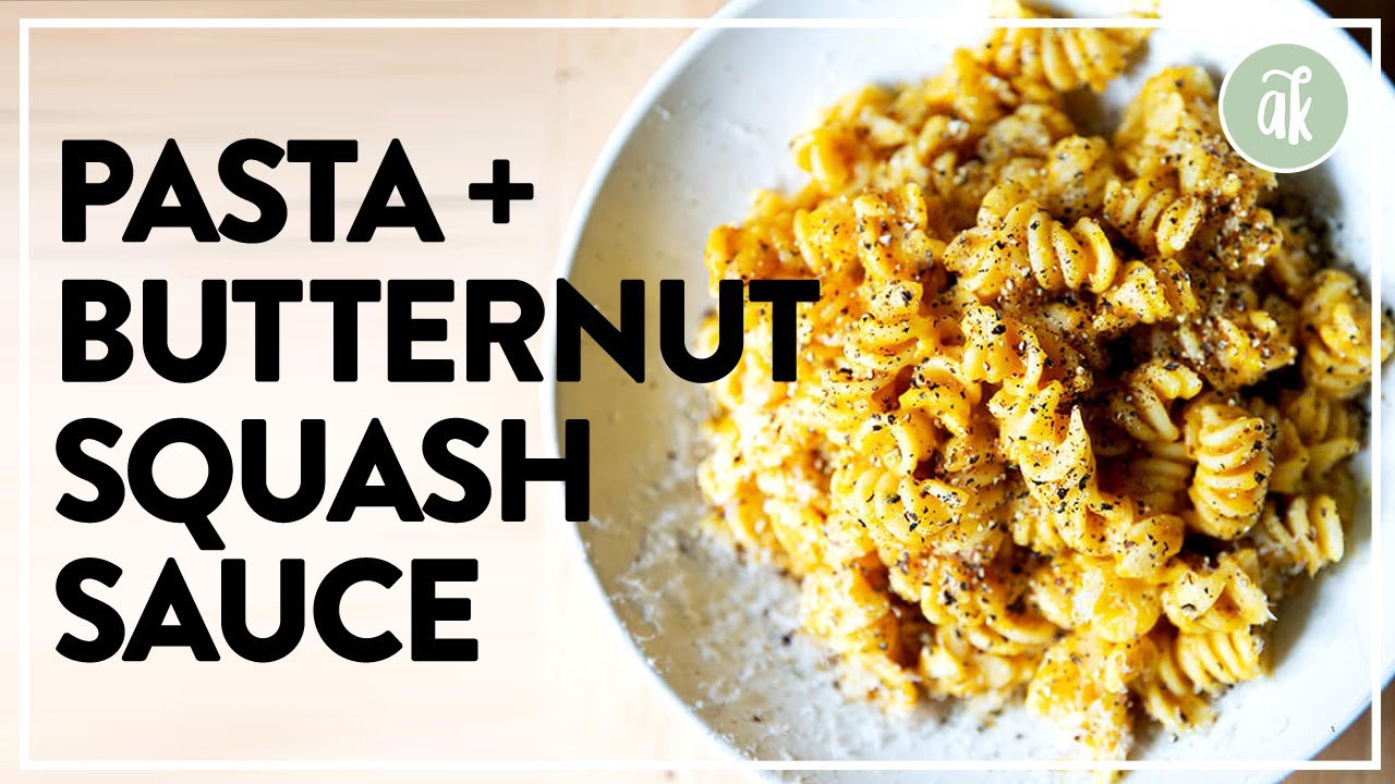 Pasta with Butternut Squash Sauce (Fast 🎉 Kid Friendly 🎉🎉)