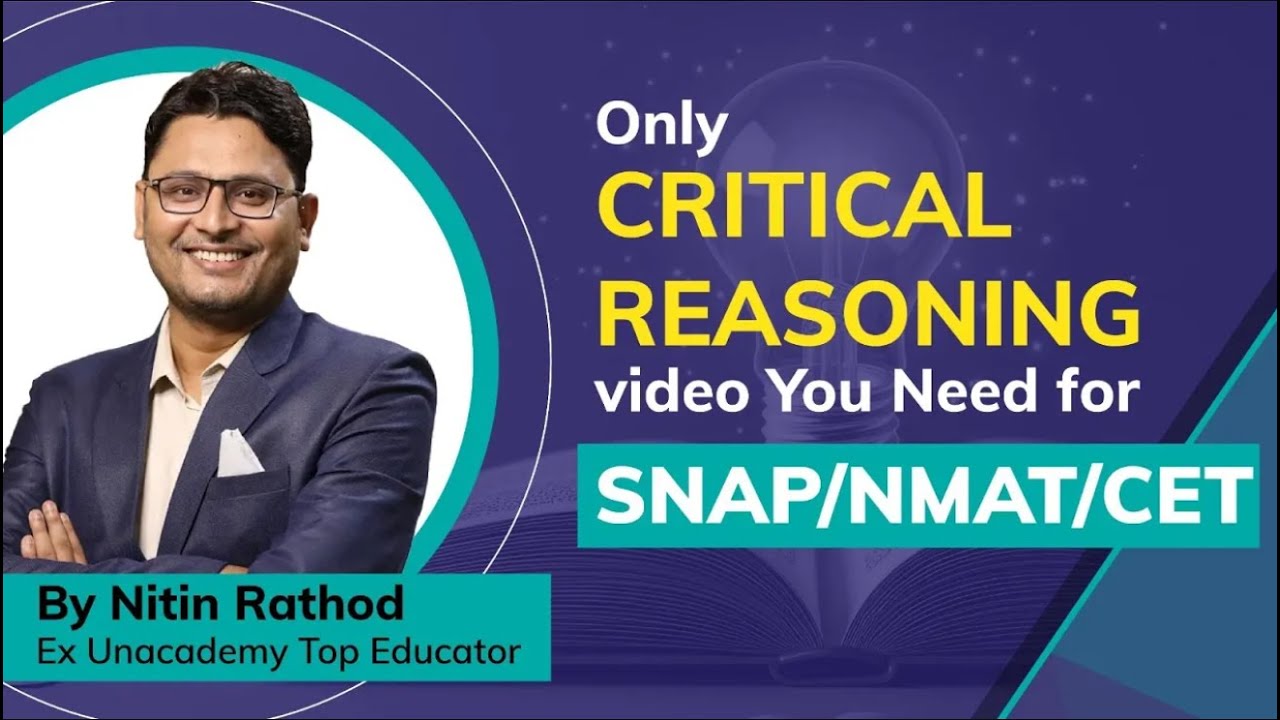 Critical Reasoning Tricks for SNAP NMAT CET #cet2026 #jbims #snap