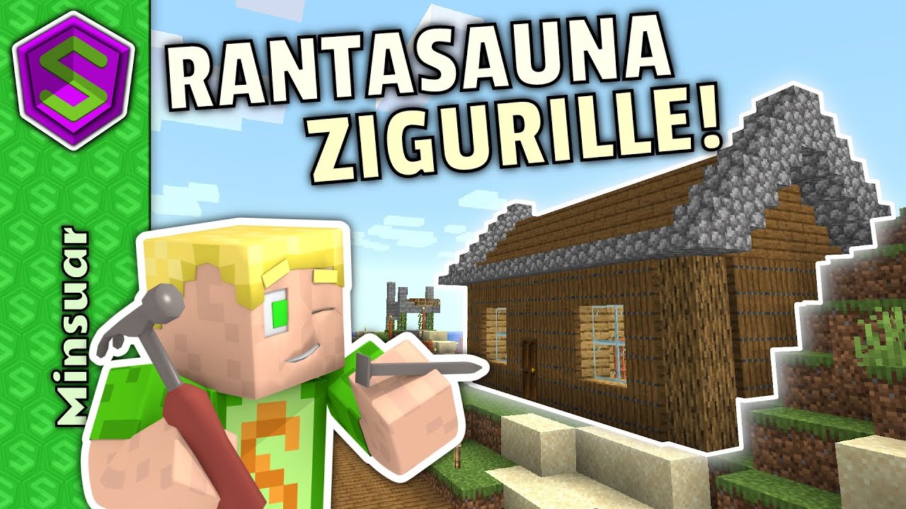 Rakensin Saunan Veljelleni! | Minecraft Minsuar #48