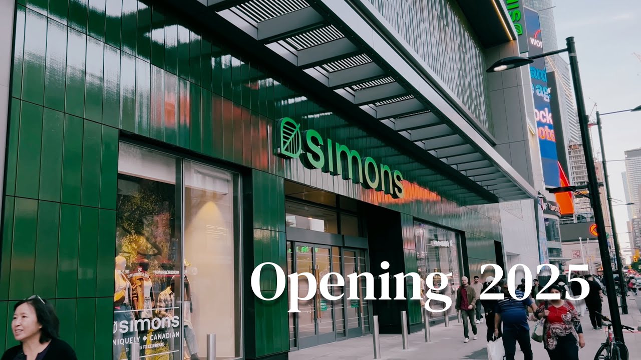 Exploring Simons Store at Toronto Eaton Centre 🛍️ (2025)