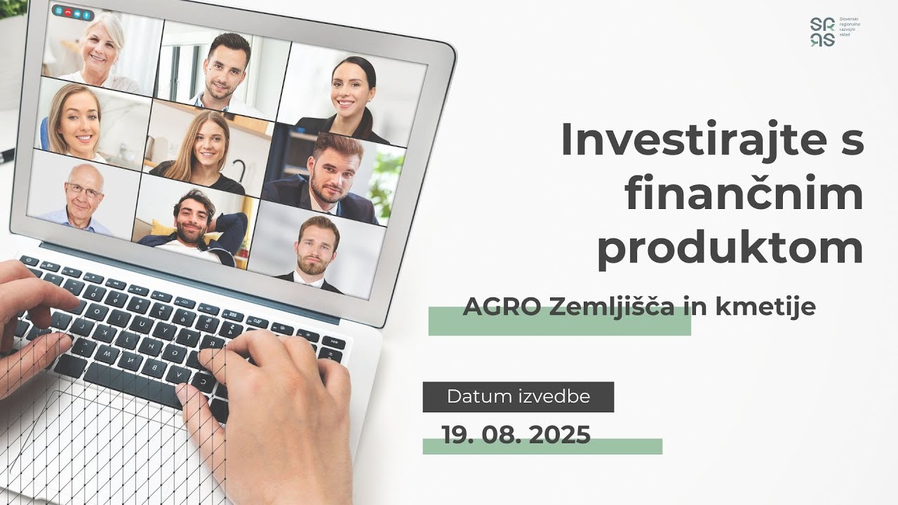 e-seminar: Investirajte s finančnim produktom AGRO zemljišča in kmetije