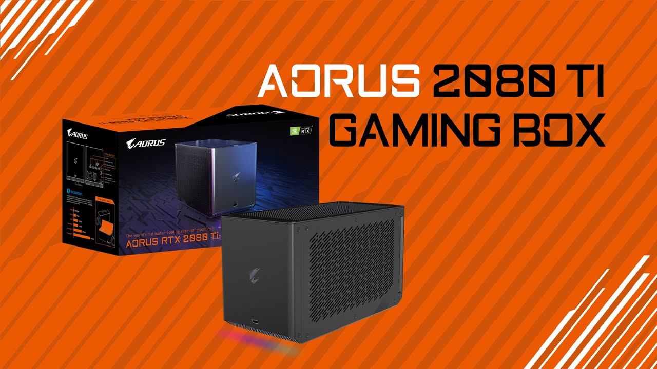 Распаковка AORUS 2080 TI GAMING BOX