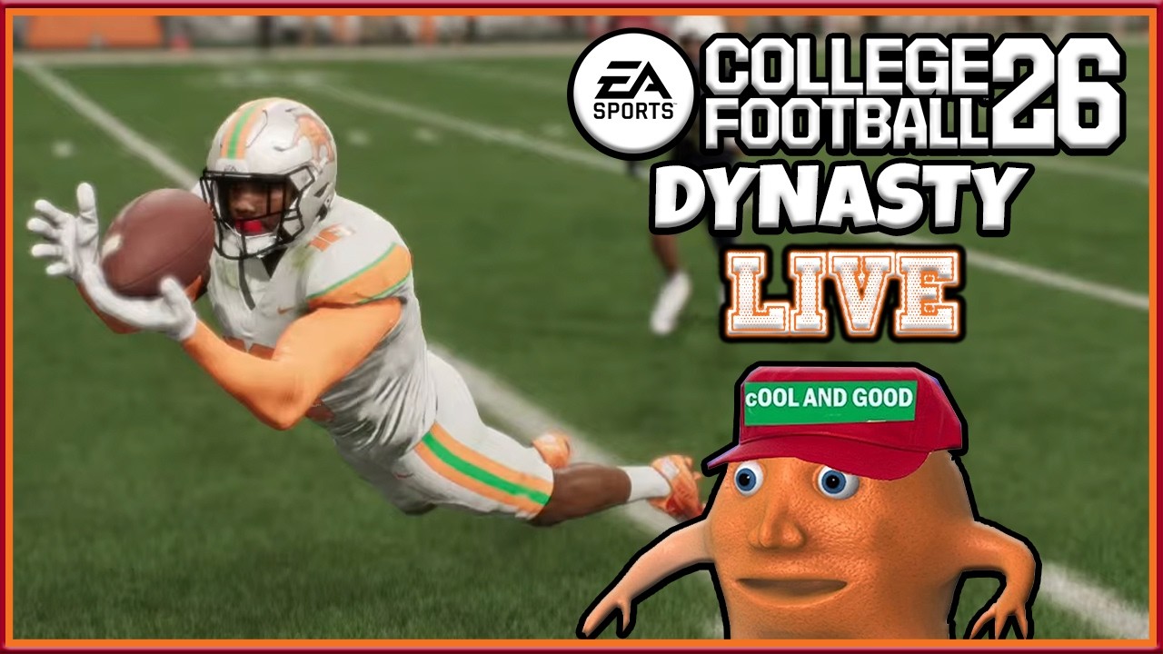 {LIVE} Can This Team Go 16-0? - Custom Team DYNASTY in EA CFB 26