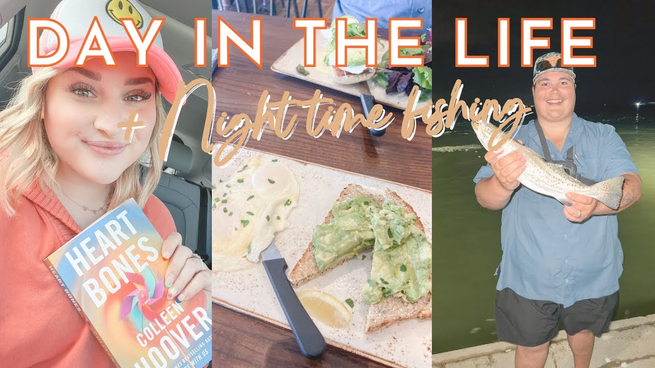 DAY IN THE LIFE | LAUNDRY ROOM DIY | LATE NIGHT FISHING | Drue & Gabe