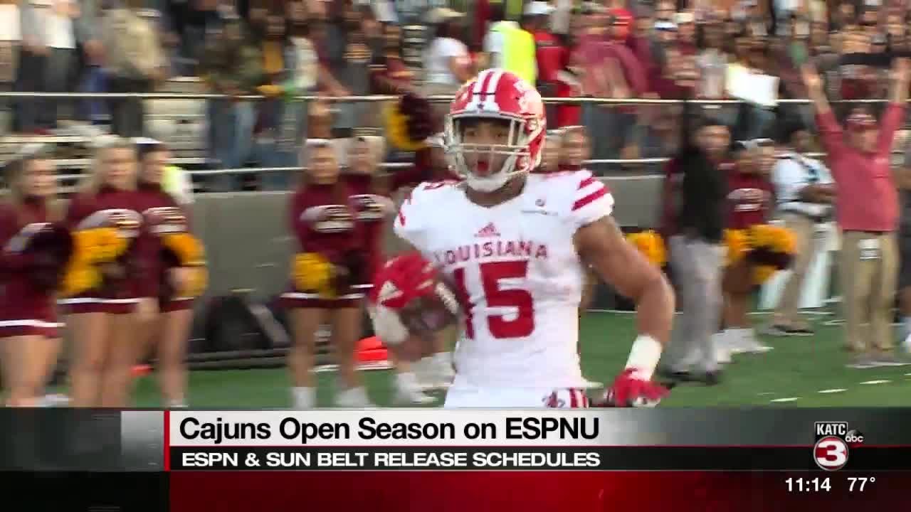 ESPN release SBC football times and networks