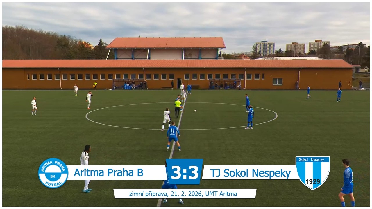 PŘÁTELSKÝ ZÁPAS Aritma Praha B - TJ Sokol Nespeky