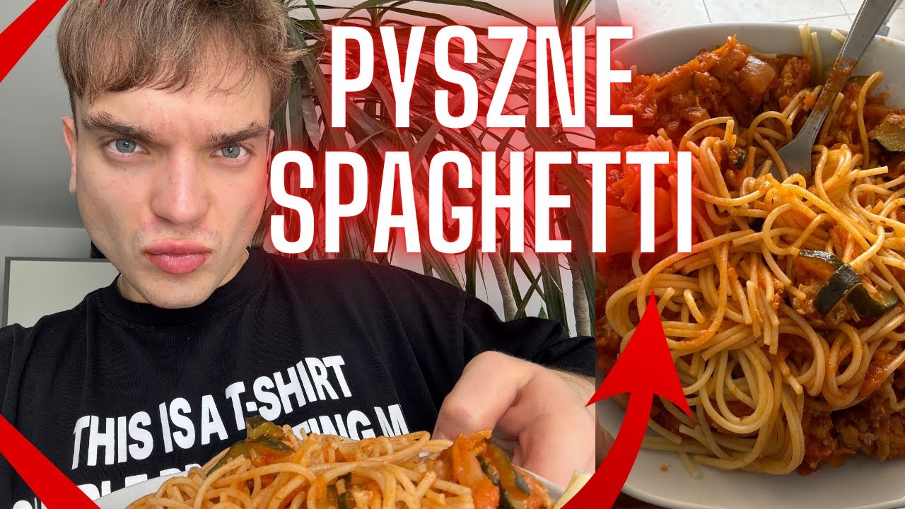 Ugotowałem pyszne Spaghetti!