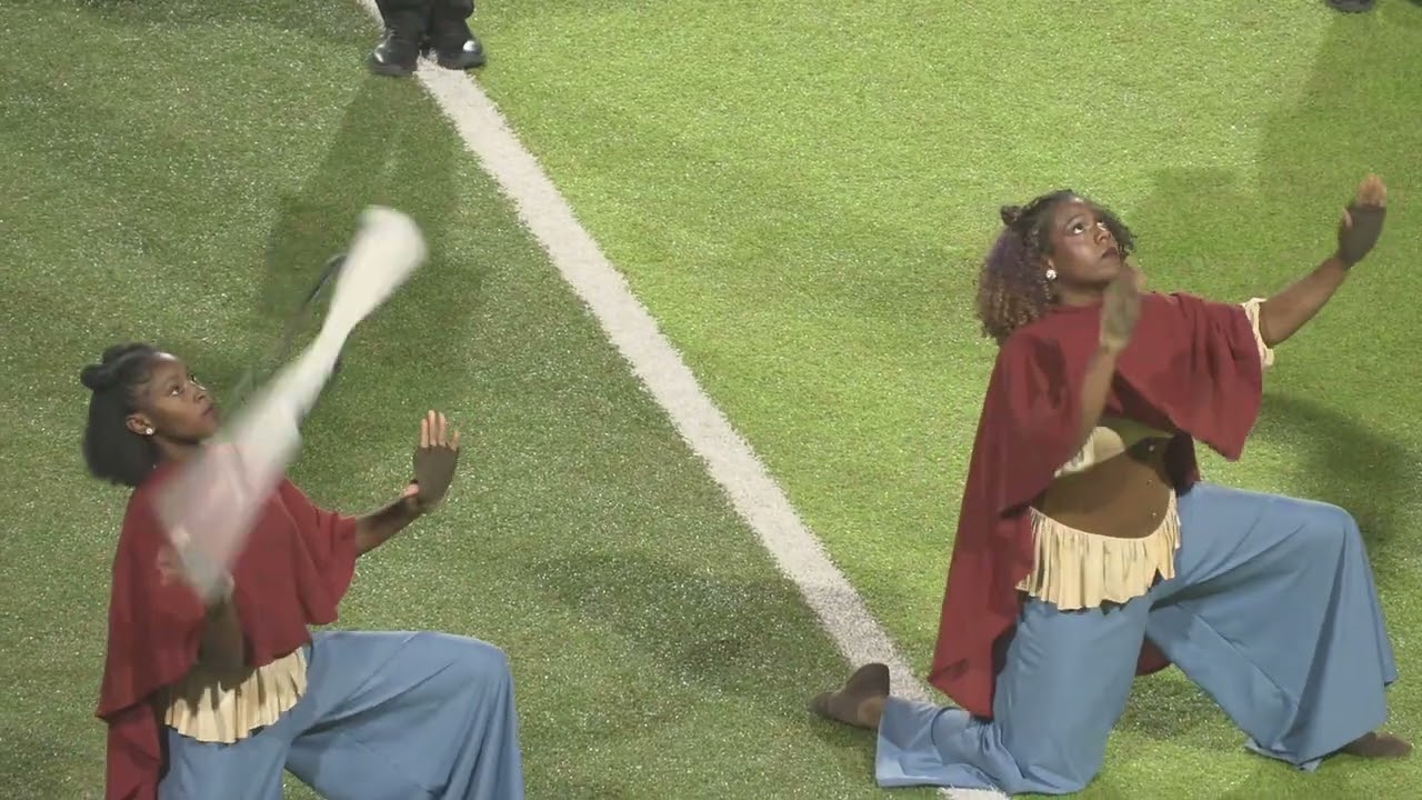 Carrollton Trojan Band in Exhibition at the Legacy of Champions 2025