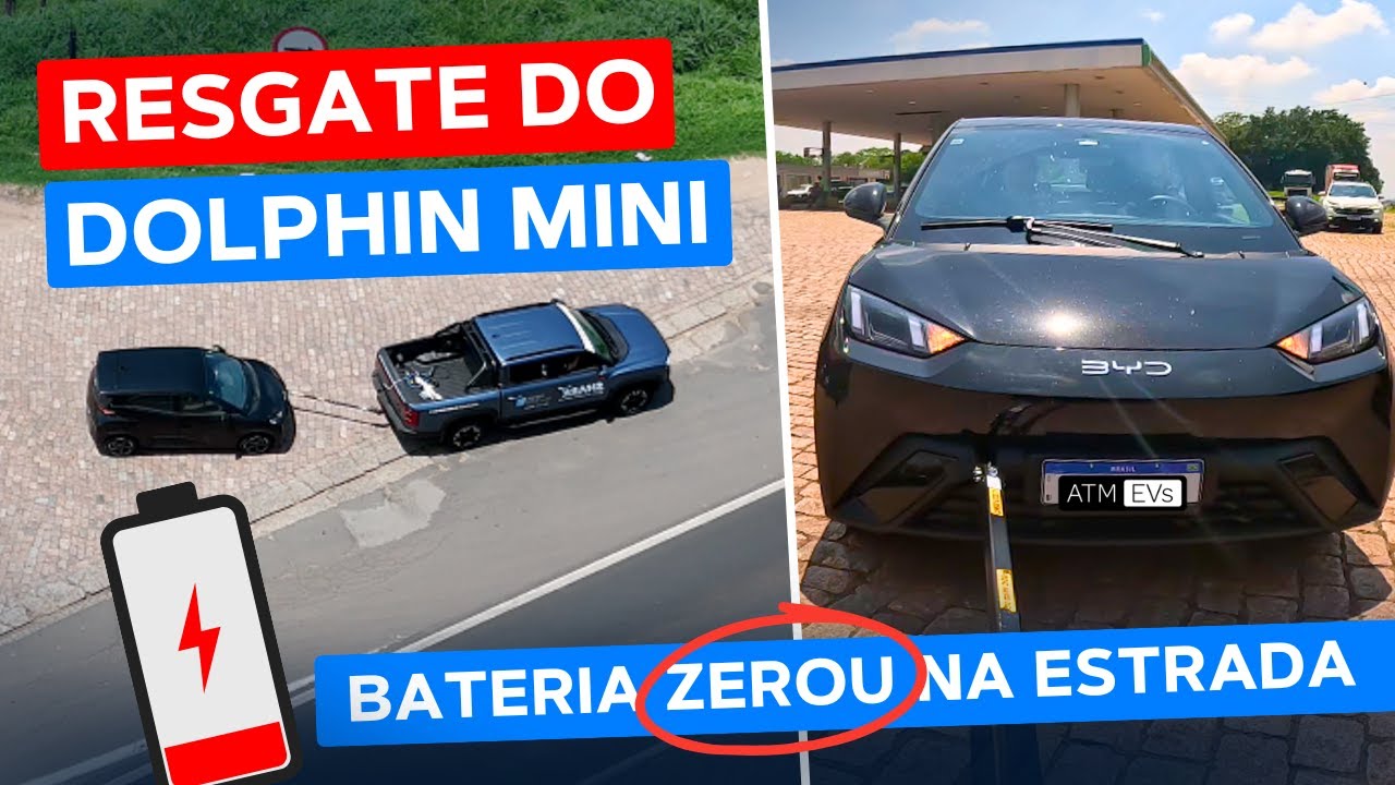 BYD SE RECARREGOU ENQUANTO ERA REBOCADO? Teste inédito de regeneração da bateria + BYD SHARK em ação