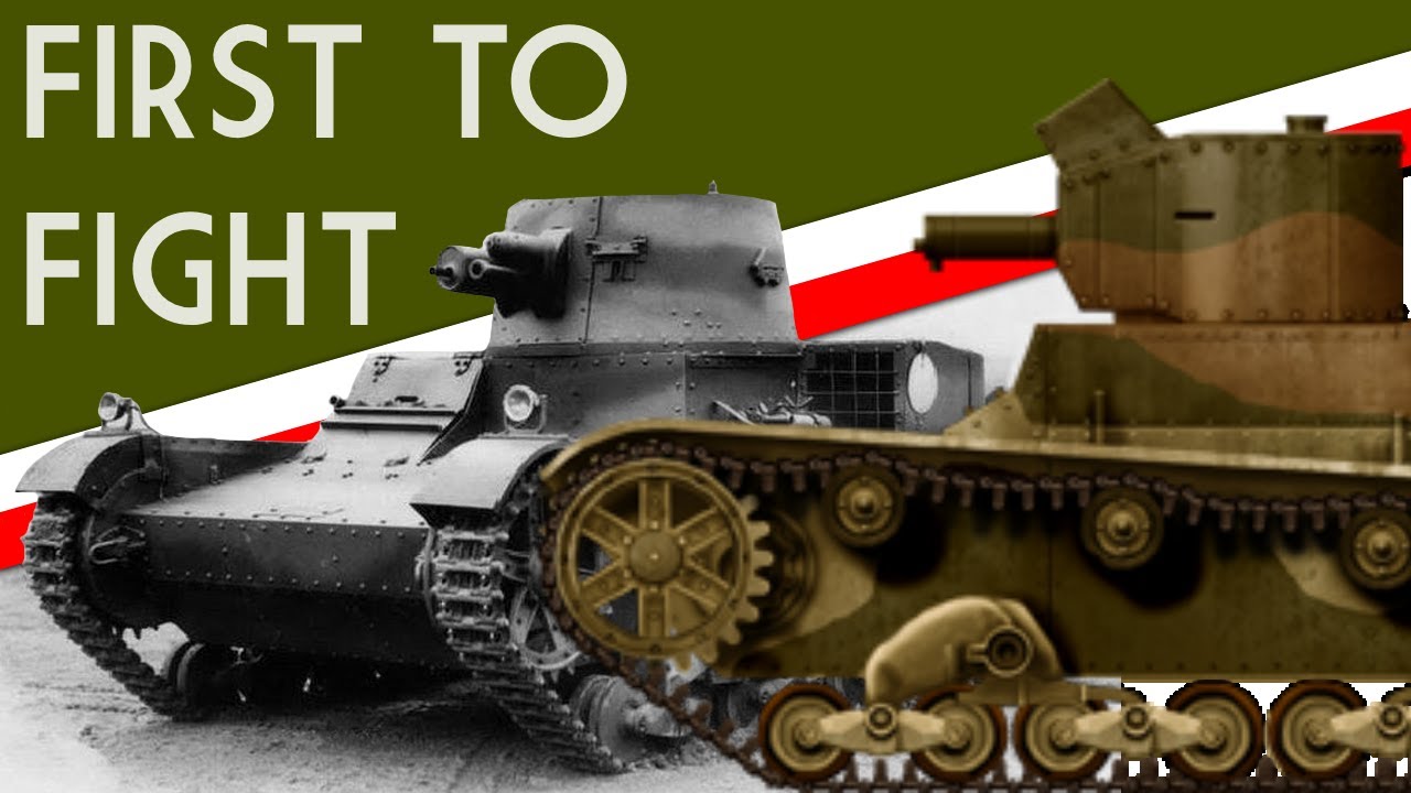 Interwar Imports | Vickers Mark E Type A and B in Polish Service feat. @Geeky