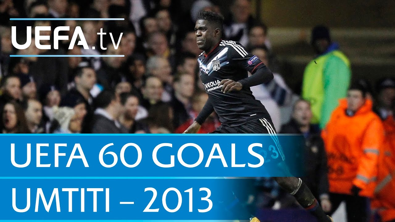 Samuel Umtiti v Tottenham, 2013: 60 Great UEFA Goals