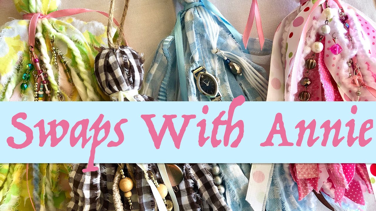 TASSEL TUESDAY 1 - A swap with my friend at Annie Creates #tasseltuesday
