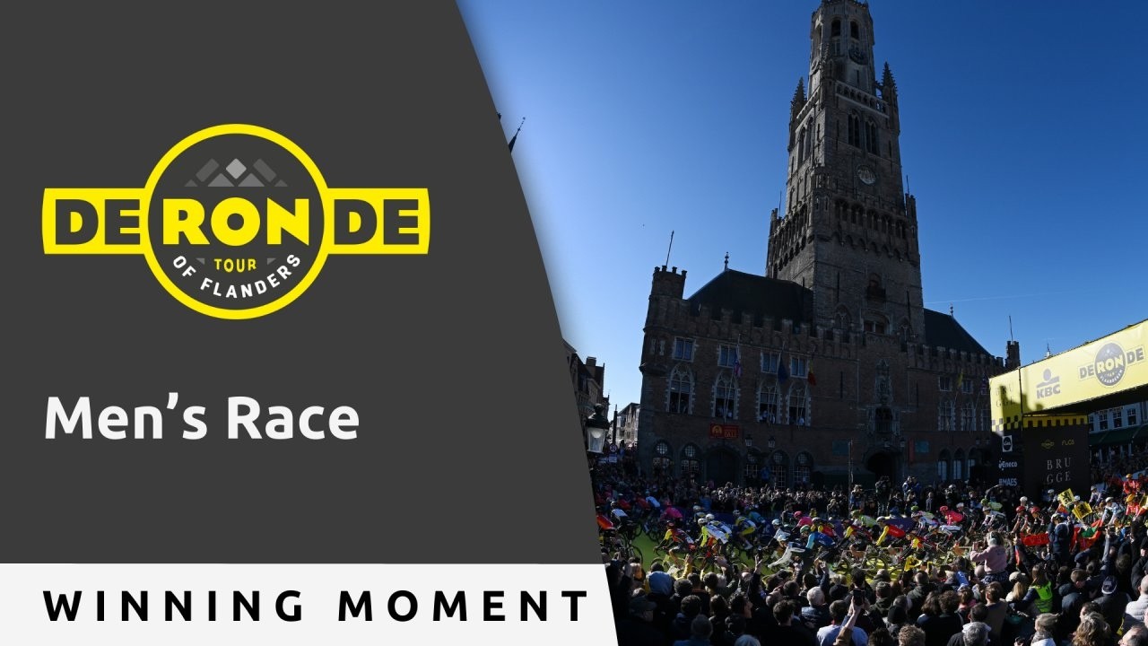 Tour of Flanders 2026 | Men's Race | Winning Moment