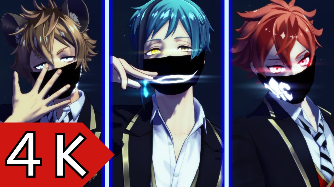 4K画質【MMDツイステ】Beyond the way【ラギー,フロイド,エース】