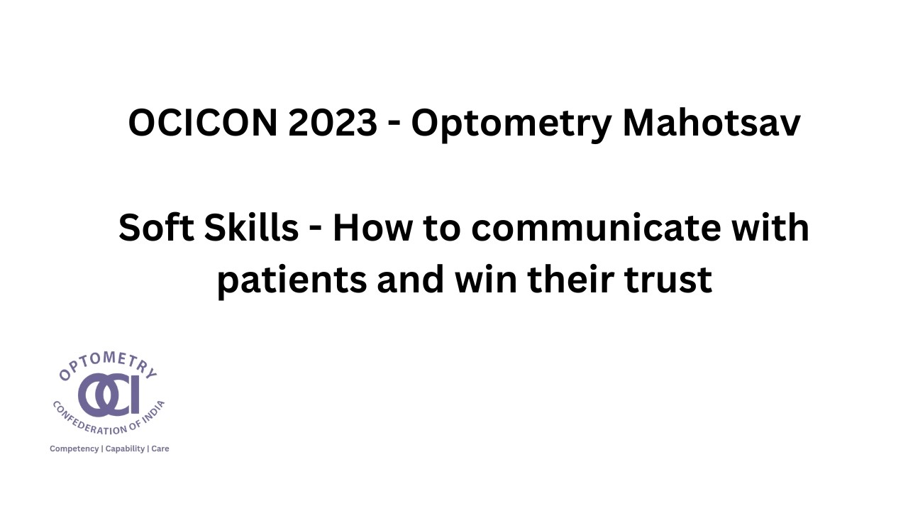 Soft skills – How to communicate with patients and win their trust?