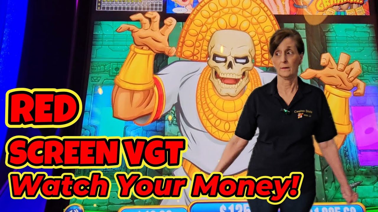 Cashing-out on Red Screen VGT Slots #casino #slots