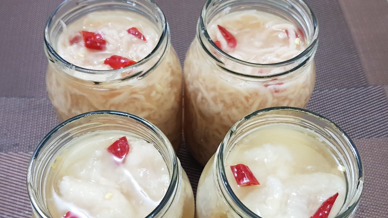 Pickled Cotton Fruit|Paano gumawa ng atsarang Santol|Burong Santol