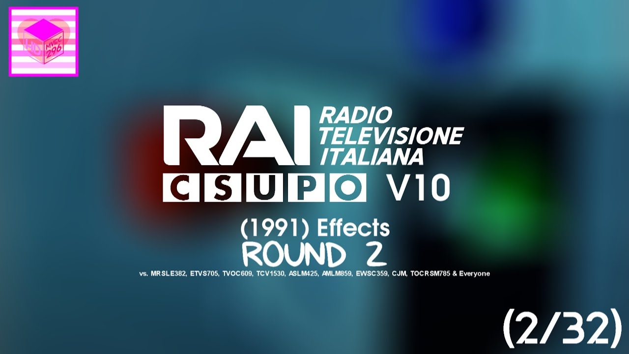 RAIC V10 (1991) ER2 vs. MRSLE382, PWLE789, TVOC609, TCV1530, ASLM425, AMLM859, EWSC359, CJM,