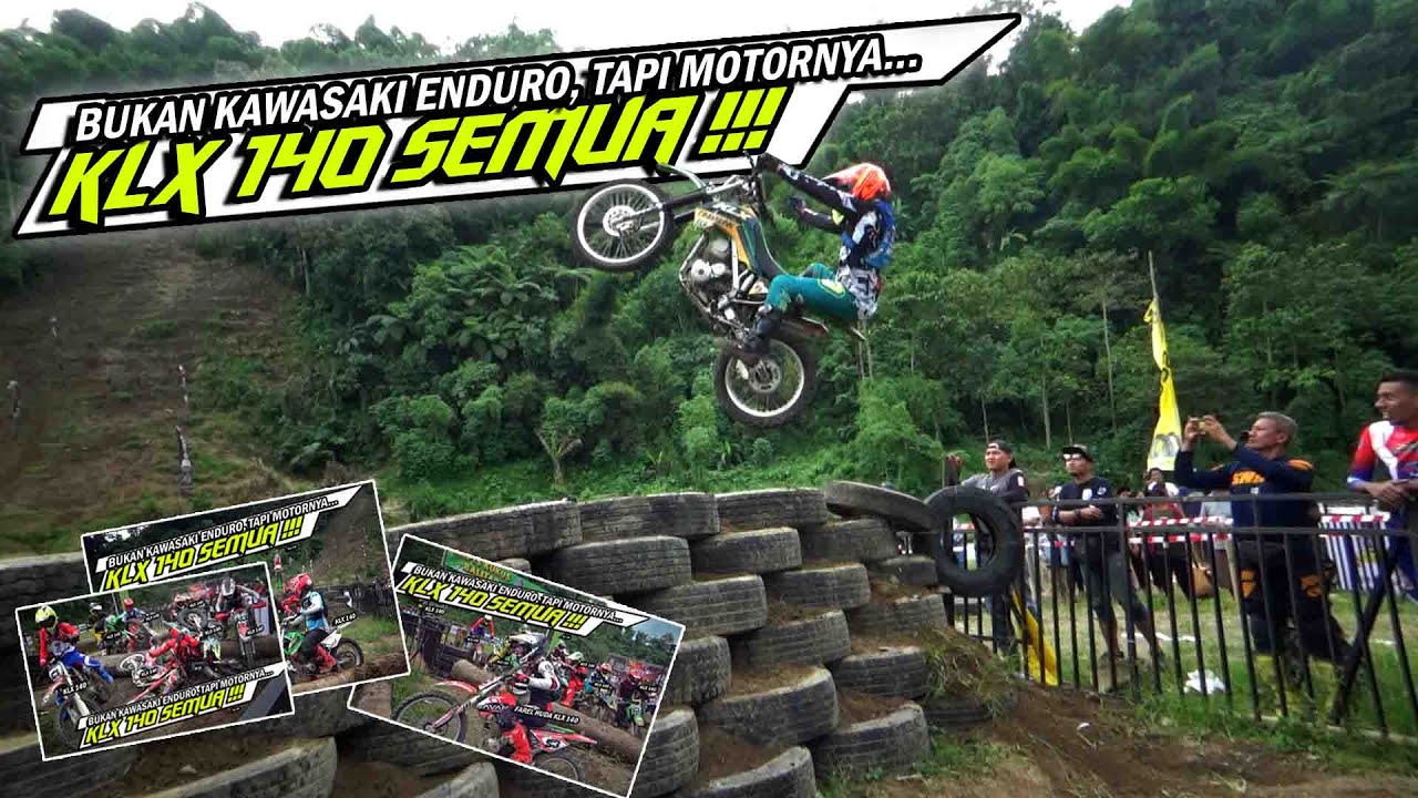 Motornya KLX 140 semua, Farel huda Javamix Juara !!