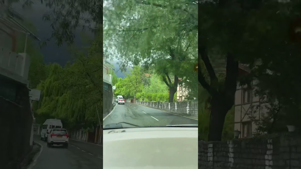 Himachal Pradesh Monsoon ⛈️ #monsoon #rainyday #manali #travel #arjitsingh