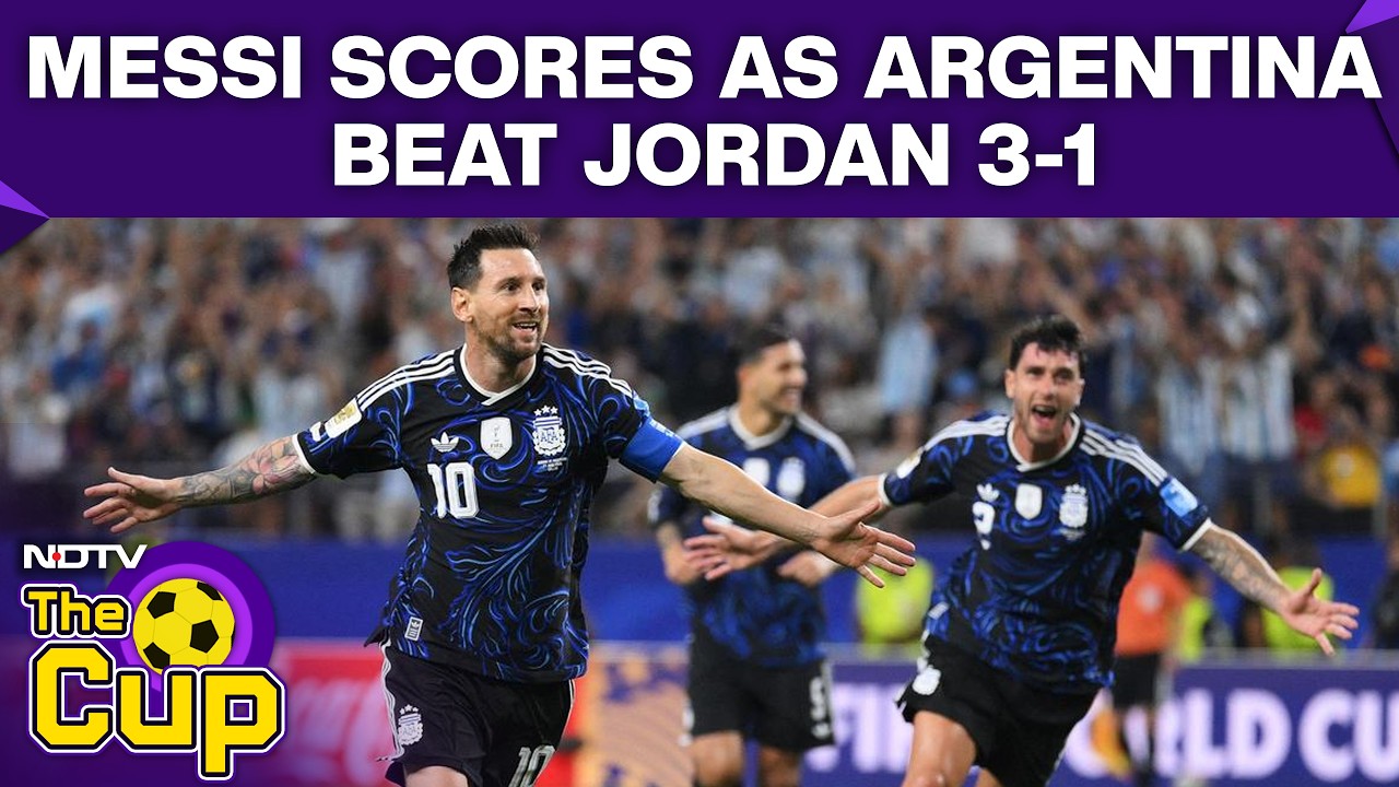 FIFA World Cup 2026 | Jordan Vs Argentina Highlights | Messi Scores As Argentina Beat Jordan 3-1