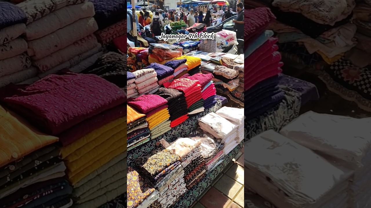 Jayanagar Shopping Street, Bengaluru | One-Stop Destination for Women’s Fashion & Accessories! 🛍️✨