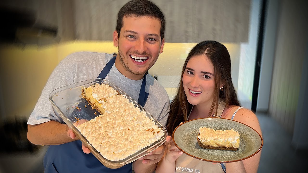 Descocaos y su Enamorada prepararon un Pie de Limón ¡Buenazo!