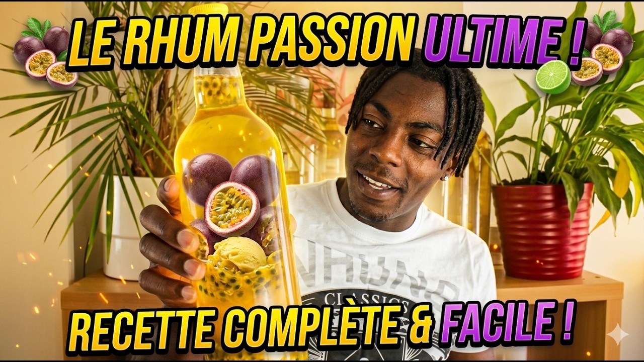 #Arrangé Le Rhum : #RhumArrangé aux Fruits de la Passion