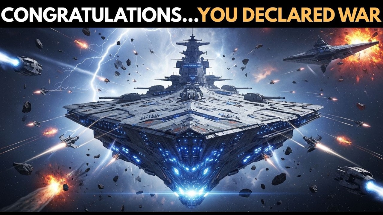 Congratulations… You Just Declared War on Humanity — Now the Galaxy Will Pay the Price | SciFiStory