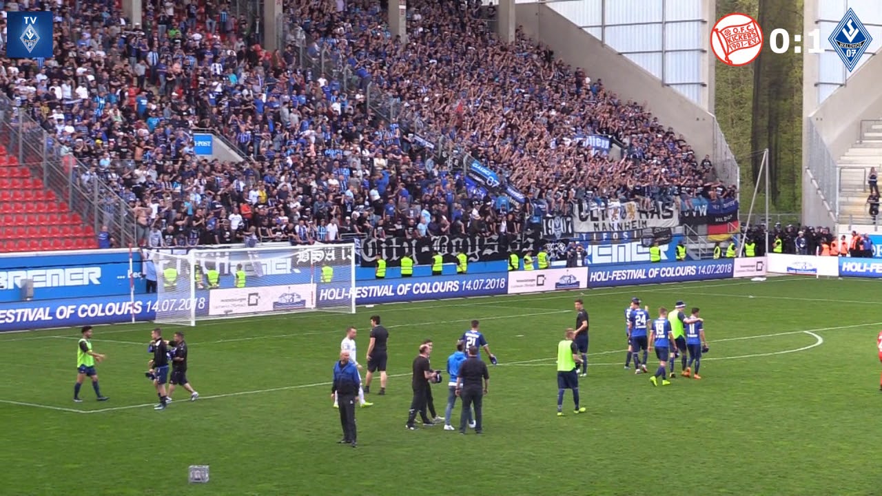 Kickers Offenbach vs. SV Waldhof Mannheim 07 (Mit Abfeiern)