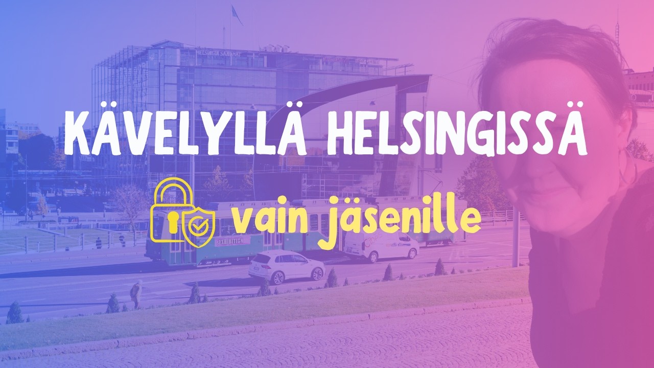 Mun lemppari kävelyreitti Helsingissä!