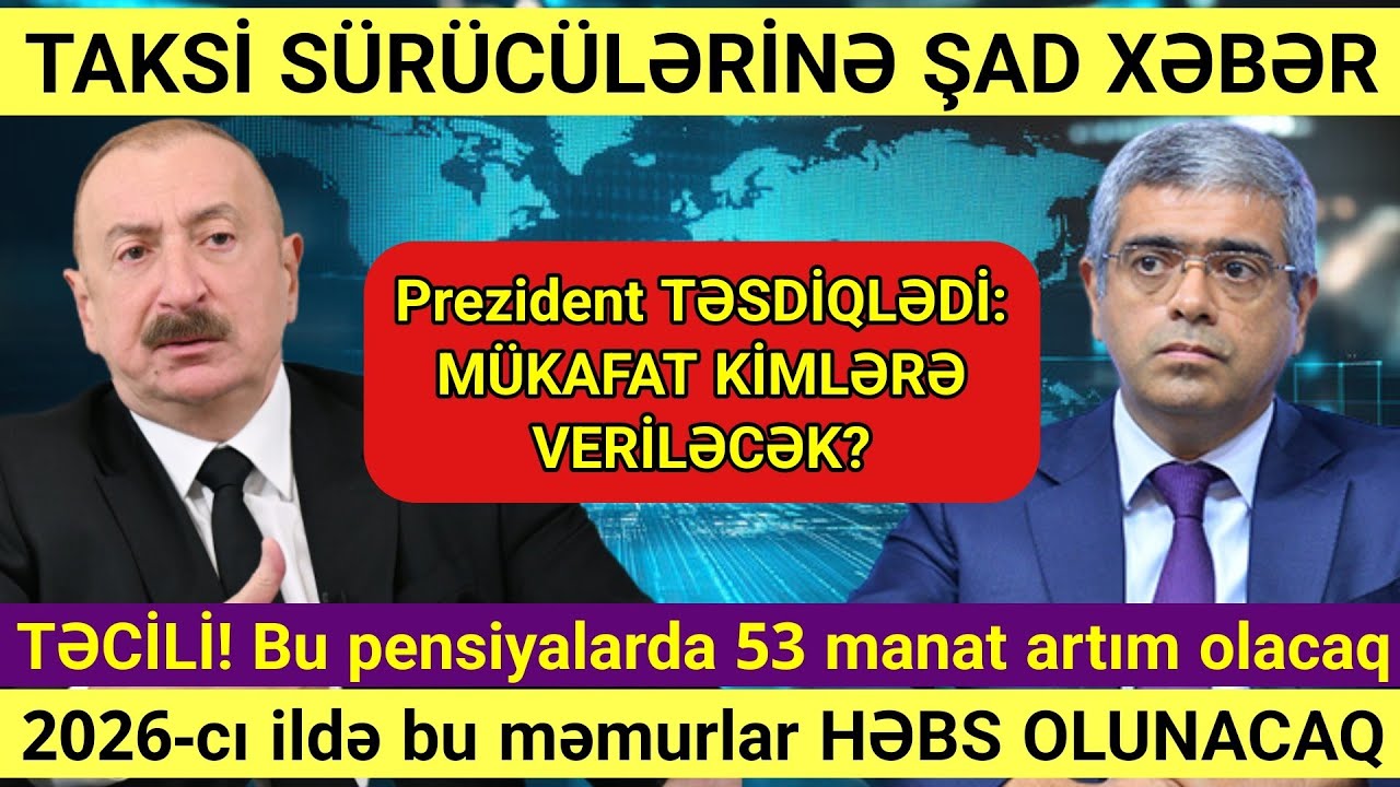 TƏCİLİ! XEBERLER BUGUN: (22.01.2026) - XEBERLER SON DEQİQE! 