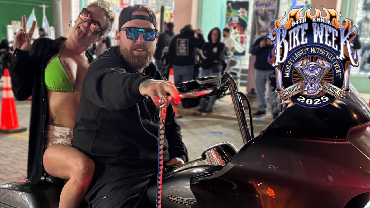 Police Get Mooned at Daytona Bike Week! 😮