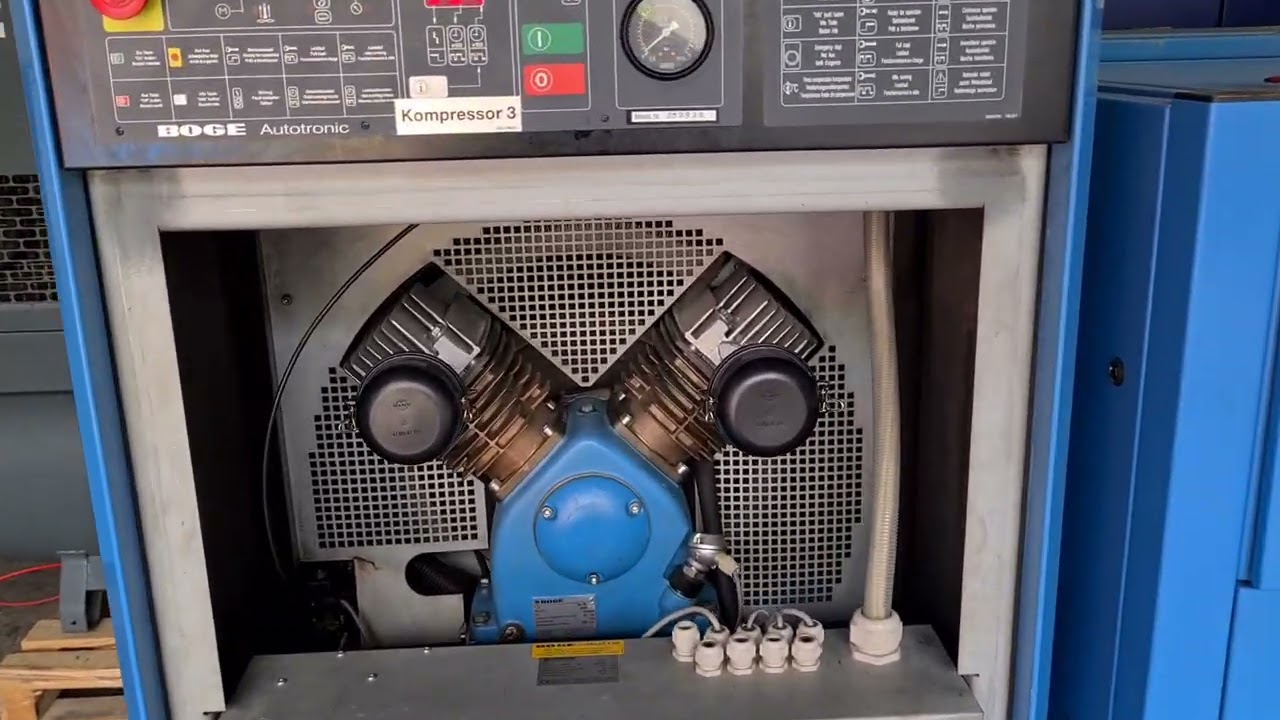 Kolbenkompressor Boge SC8 - Nr. 635