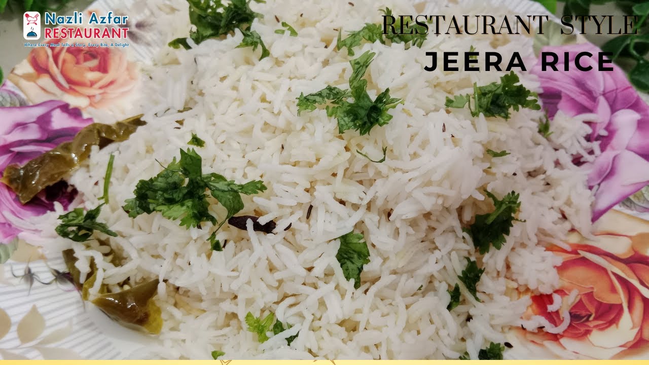 Restaurant Style Jeera Rice Recipe | Perfect Fluffy Cumin Rice at Home | जीरा राइस | |