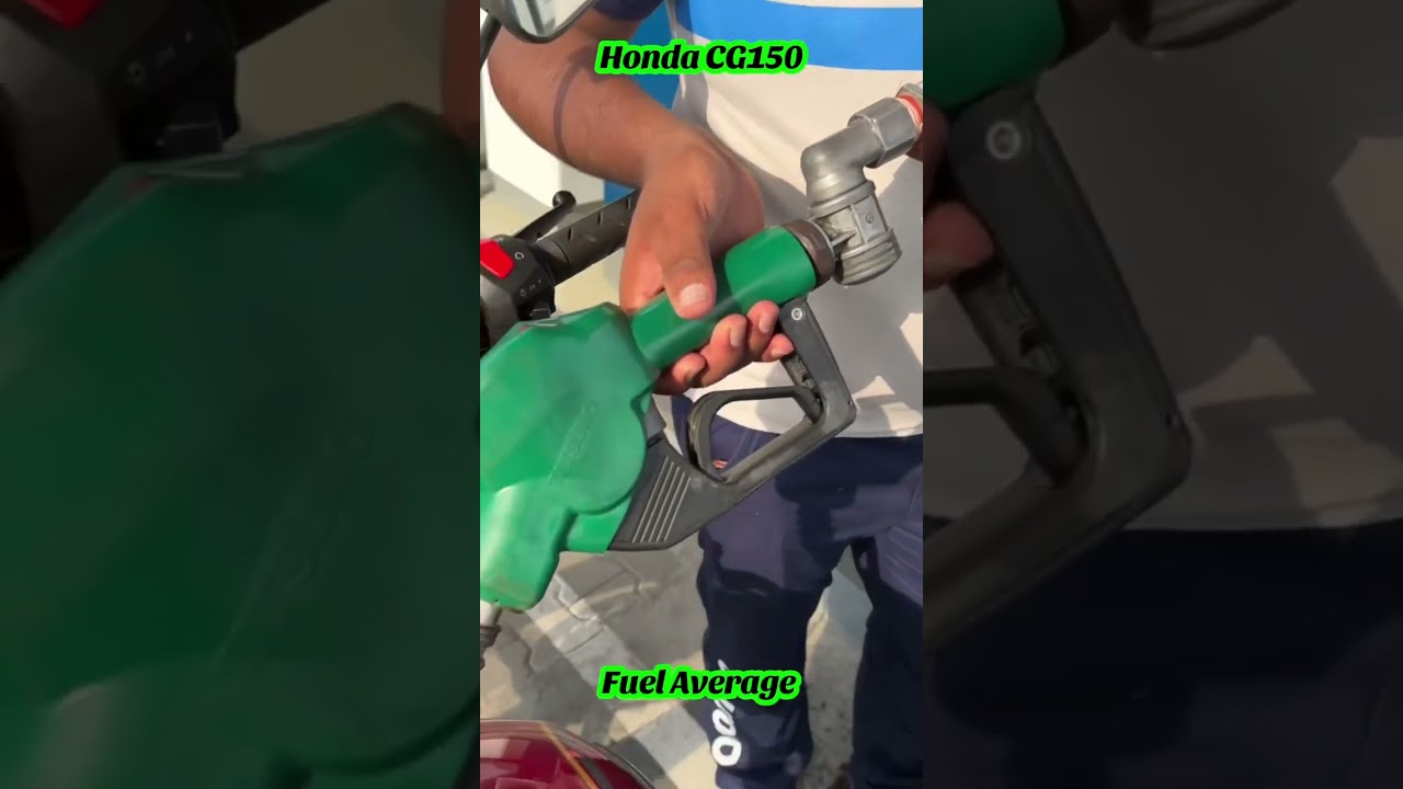 Check honda cg 150 fuel average #hondacg150 #cg150