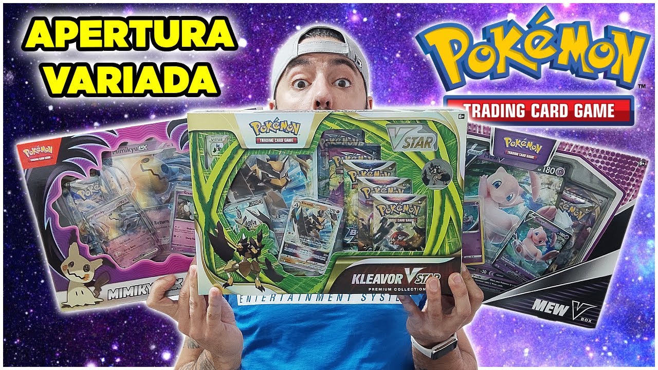 APERTURA VARIADA DE POKEMON TCG - ABRO VARIAS CAJAS ESPECIALES DE LA ERA ESPADA Y ESCUDO